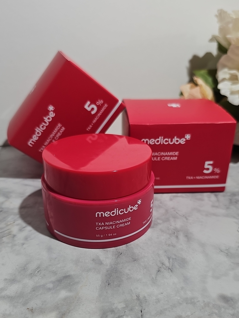 5% TXA Niacinamide Capsule Cream - Pink